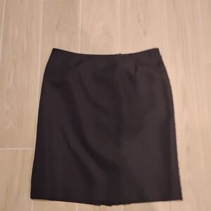 Tahari Navy Skirt